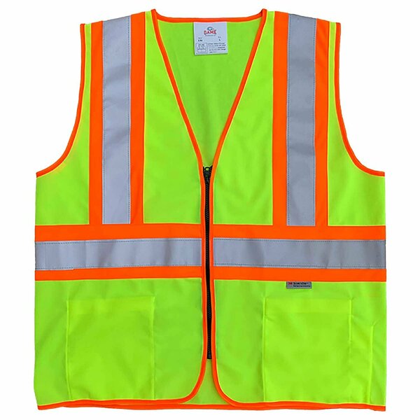Game Workwear The D.O.T. ANSI Class 2 Vest, Yellow, Size Small I-84